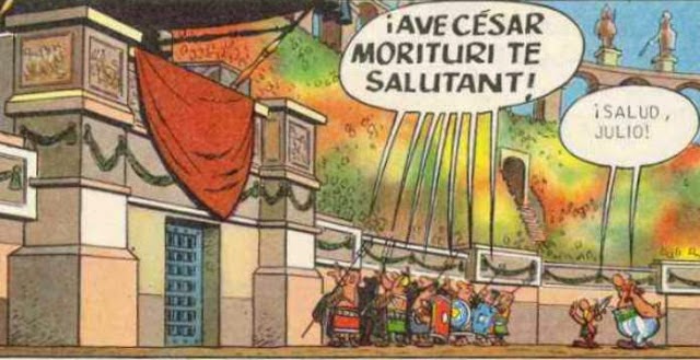 Ave, Caesar, morituri te salutant
