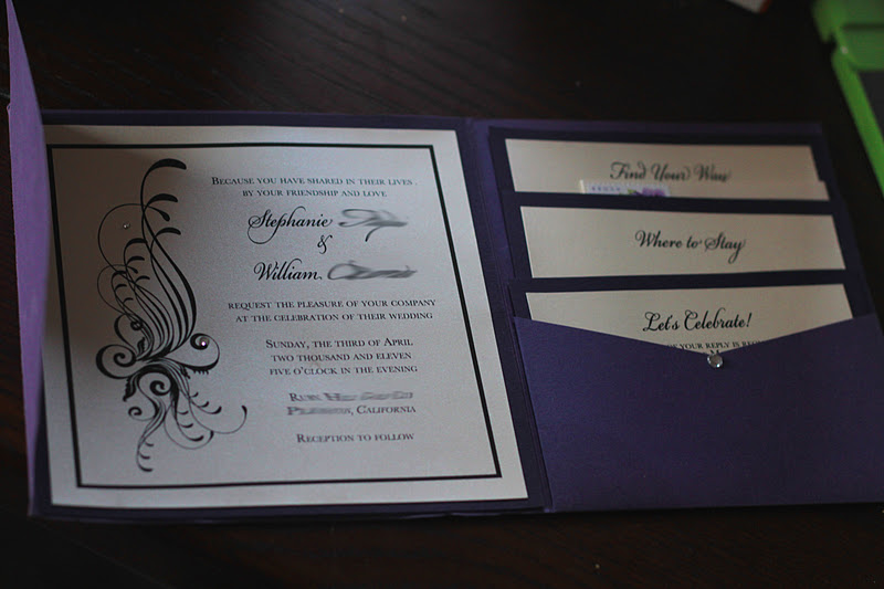 Right off the heels of her wedding I knew the Wedding Invitation Christmas 