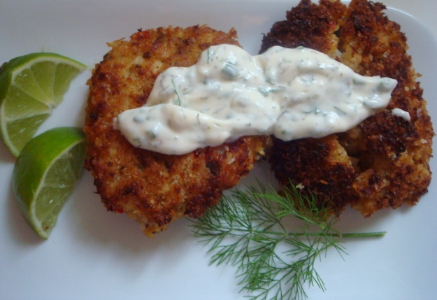 From Which Things Grow Chew on This Crab Cakes with