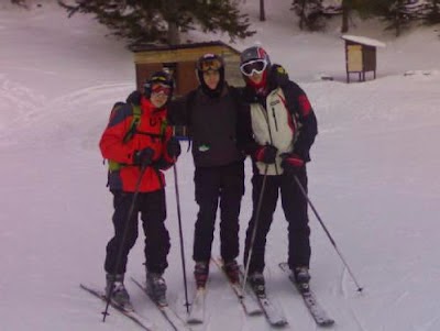 Esquiada d'uns companys