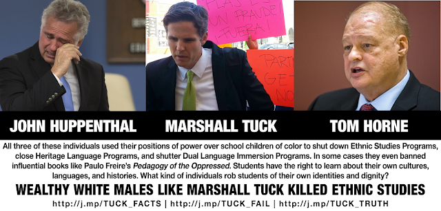Don't let Marshall Tuck rob California students of their own identities and dignity!