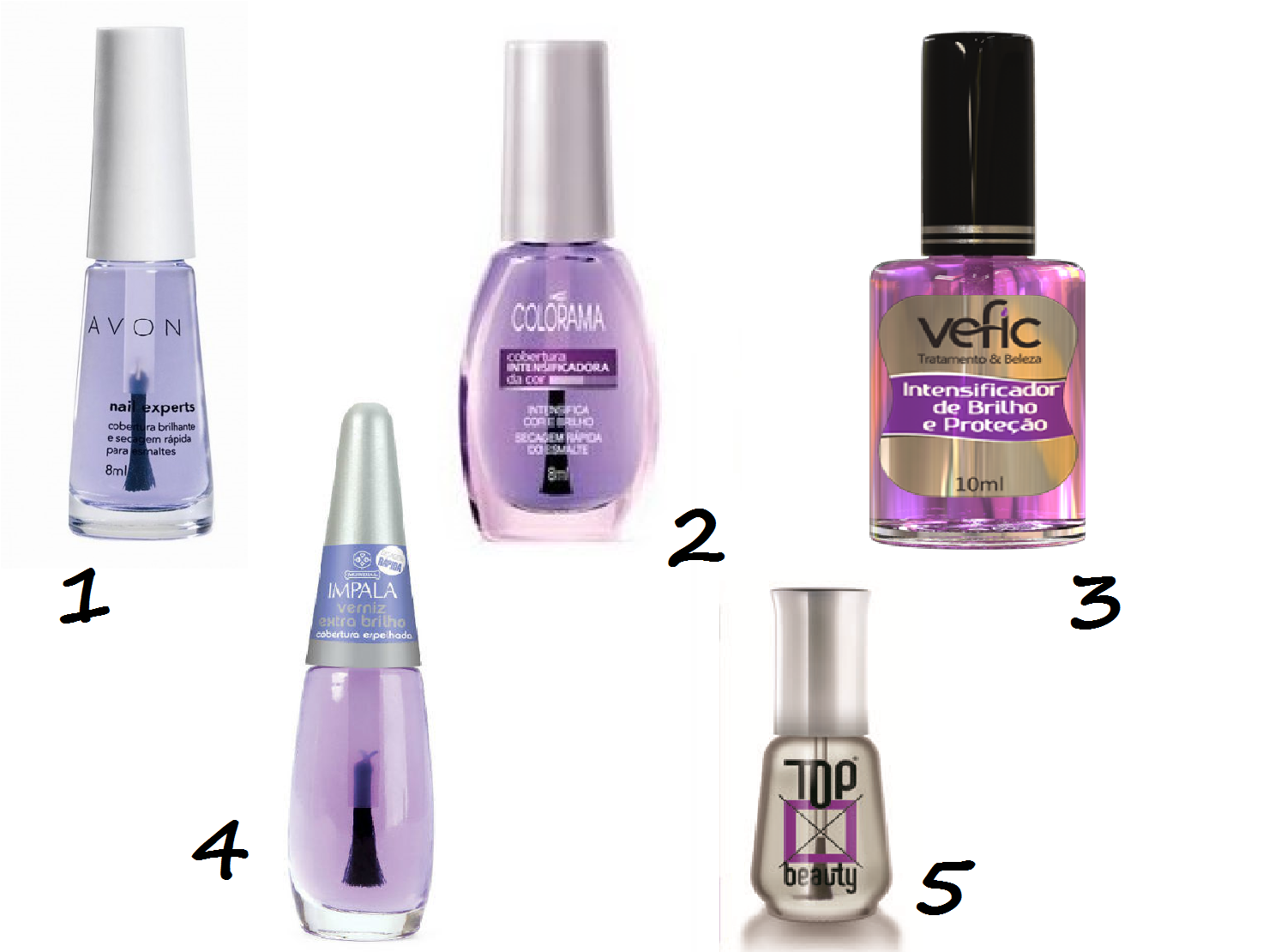 TOP COAT OS MELHORES Karla Rosa Makeup