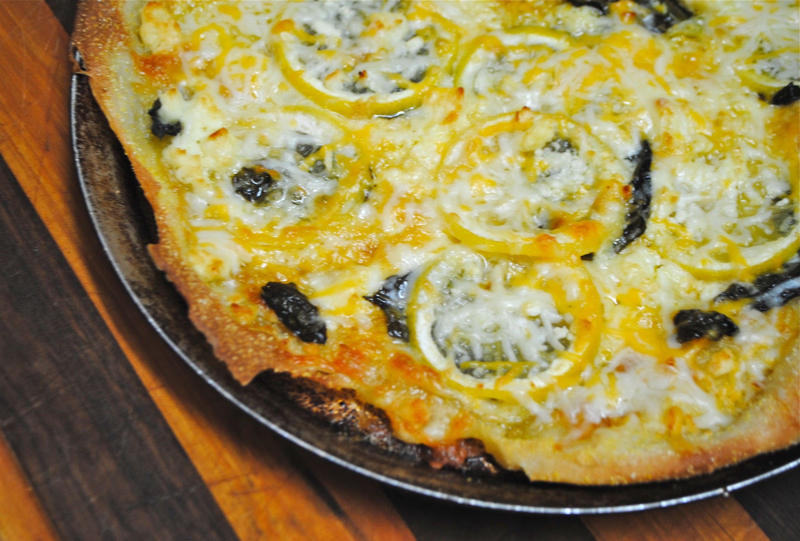 Recipe Doodle LEMON BASIL PIZZA