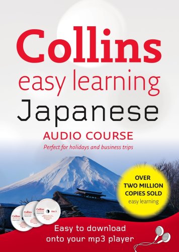 collins easy learning japanese audio course allows learners to take on ...