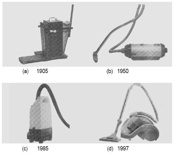The evolution of materials in vacuum cleaners JASA DESIGN 3D ONLINE