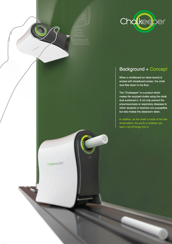 Chalkeeper is recycling chalk dust and producing new chalk Spicytec