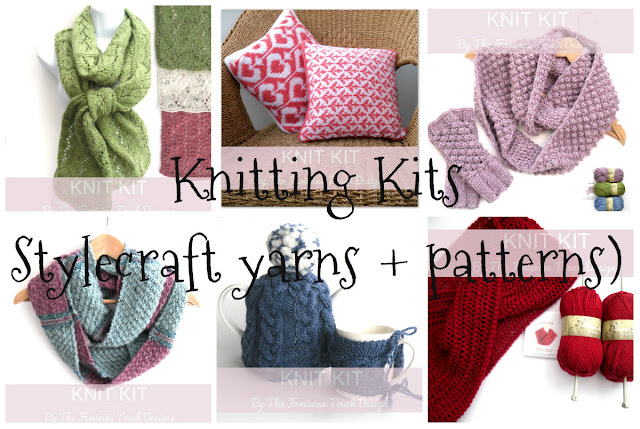  The Feminine Touch Knitting Kits