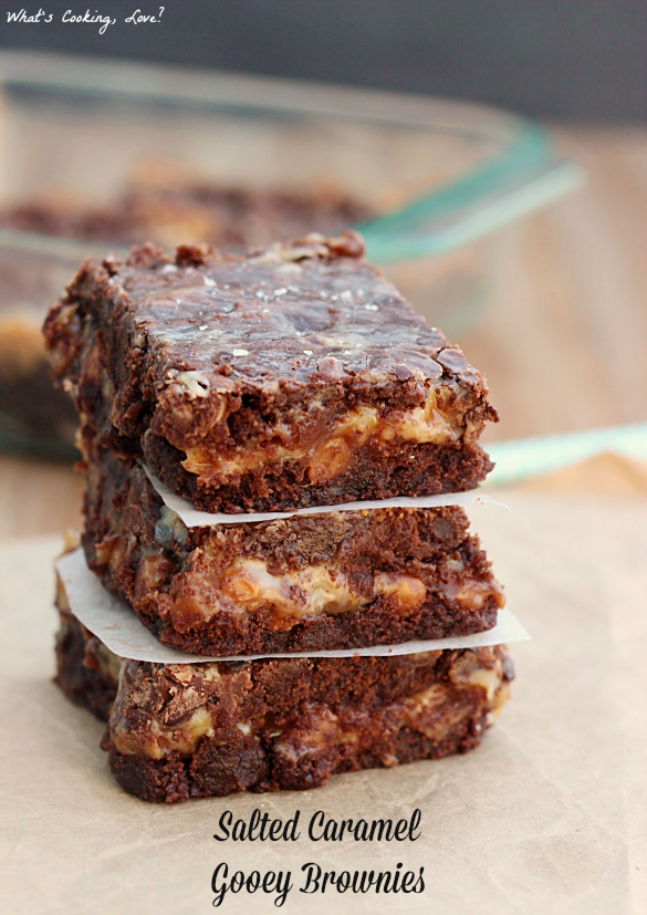 Salted Caramel Gooey Brownies Whats Cooking Love?