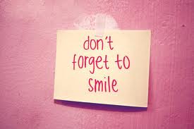 Nunca olvides sonreir.