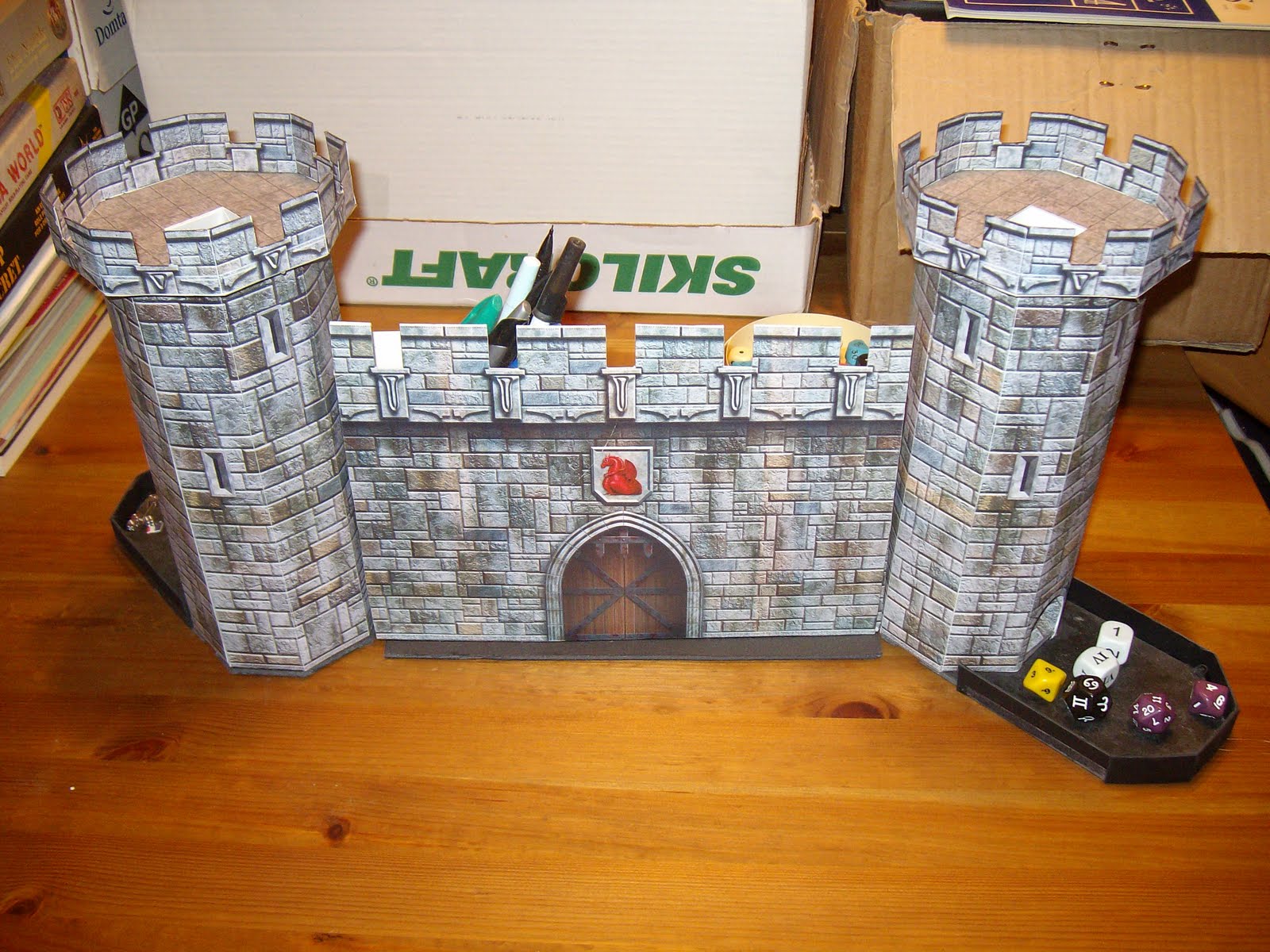 Heroscape Papercraft Dice Tower Tektonten Papercraft vrogue.co