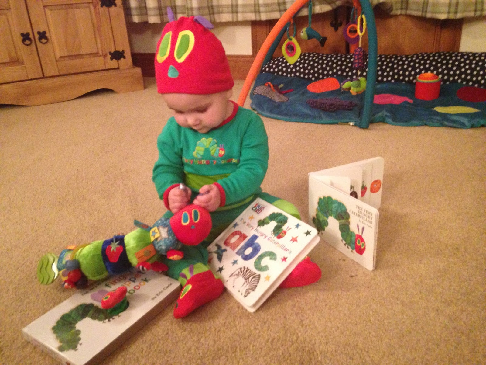 hungry caterpillar pram toy