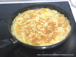 tortilla despues de la primera vuelta