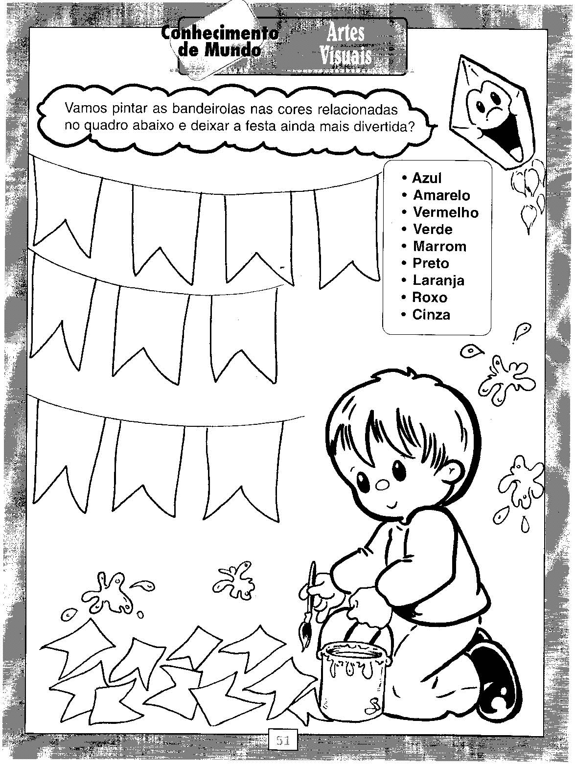 Cantinho da Profª Ally Atividades Festa Junina