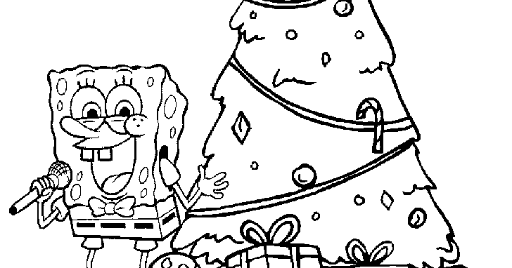 7 Picture of Spongebob Christmas Coloring Pages &gt;&gt; Disney Coloring Pages