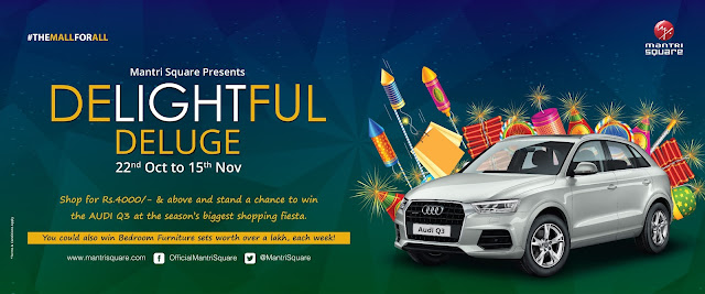 Mantri Square creates memorable experiences for consumers @ Diwali Shopping Festival! Mantri Square creates memorable experiences for consumers @ Diwali Shopping Festival!
