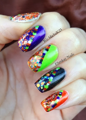 ehmkay nails: Halloween Explosion on My Nails!
