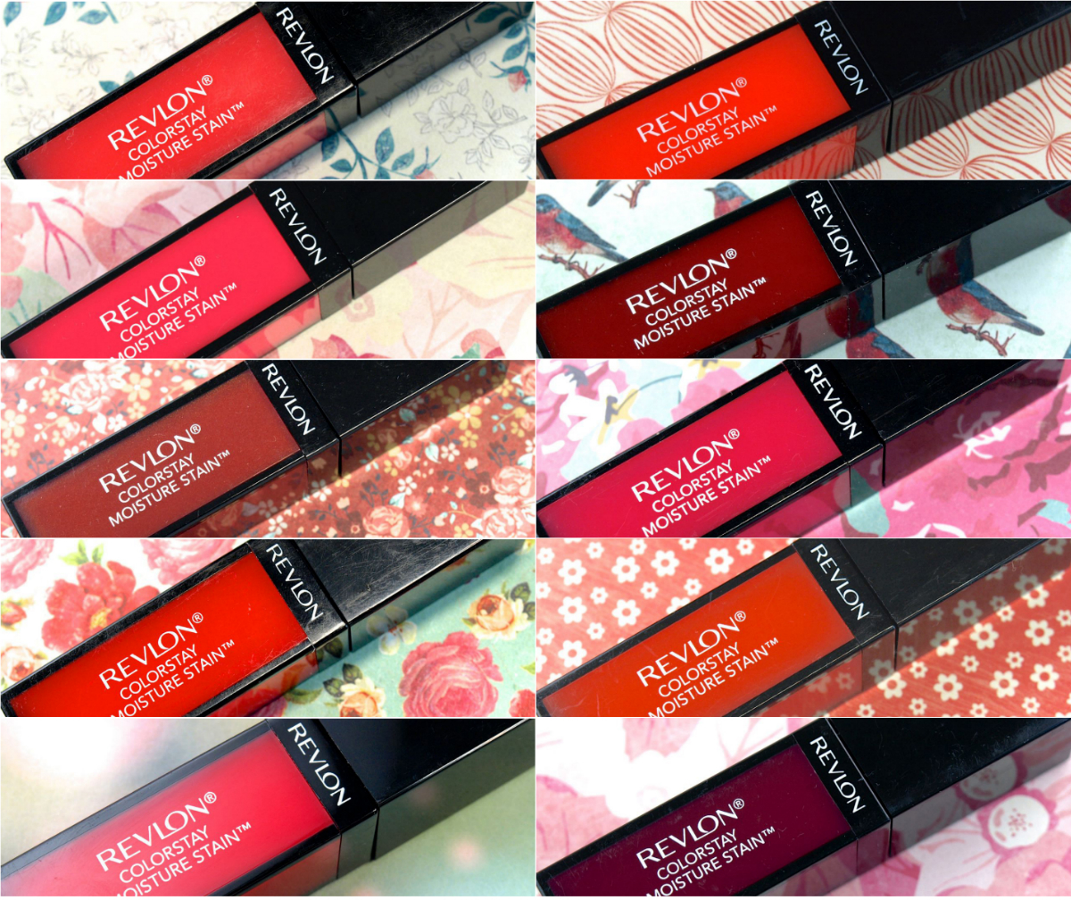 Revlon ColorStay Moisture Stain Review and Swatches 