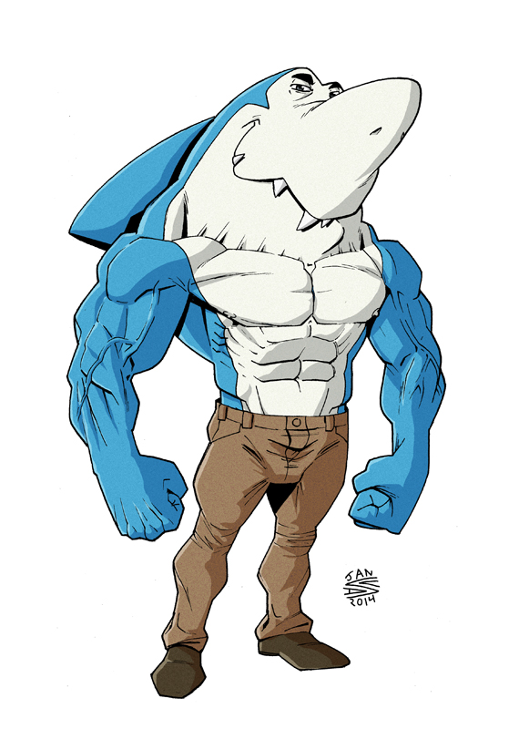 If Jabberjaw was a Street Shark