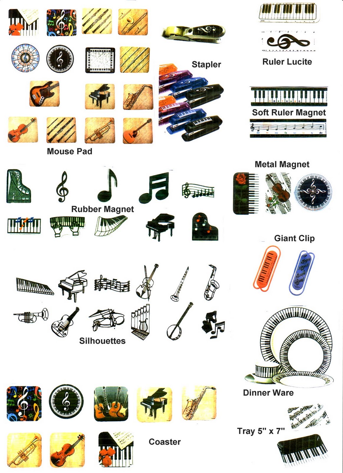 EMS Music Distribution MUSIC RELATED GIFTS