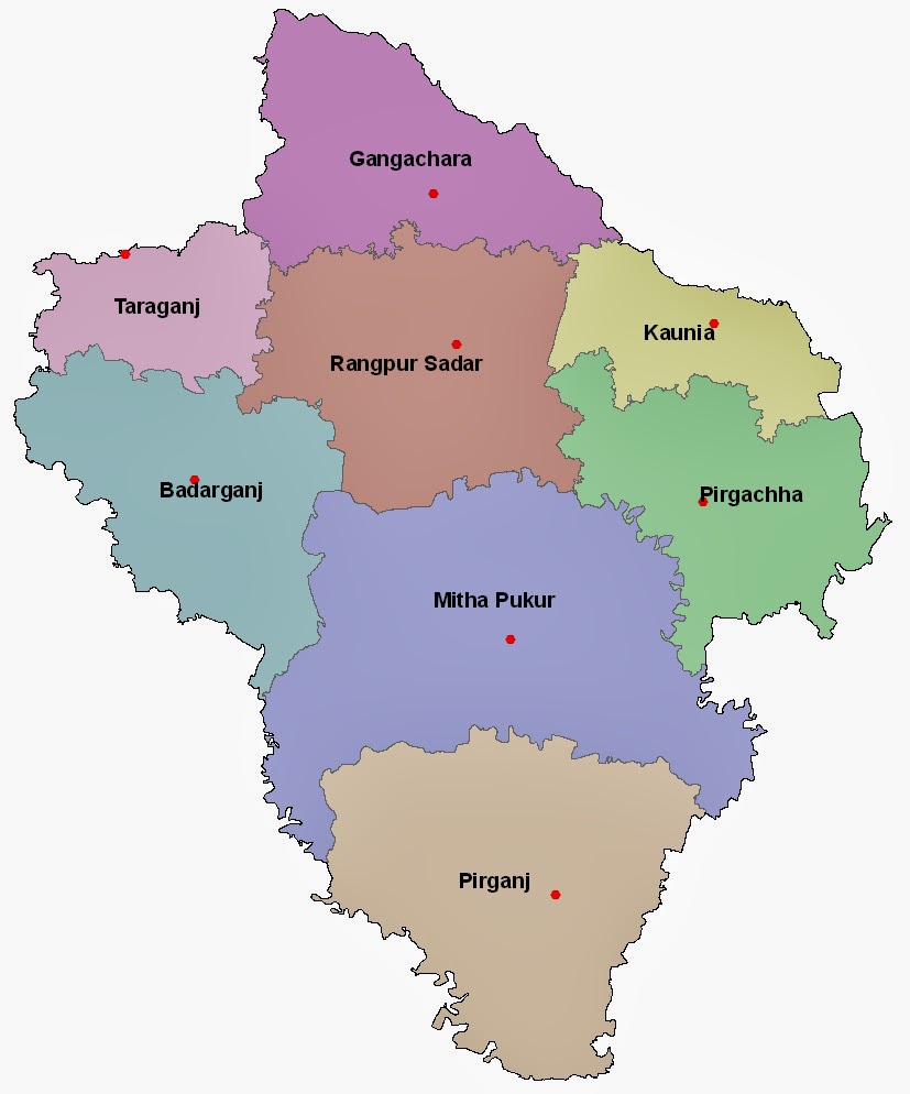 Rangpur's Map