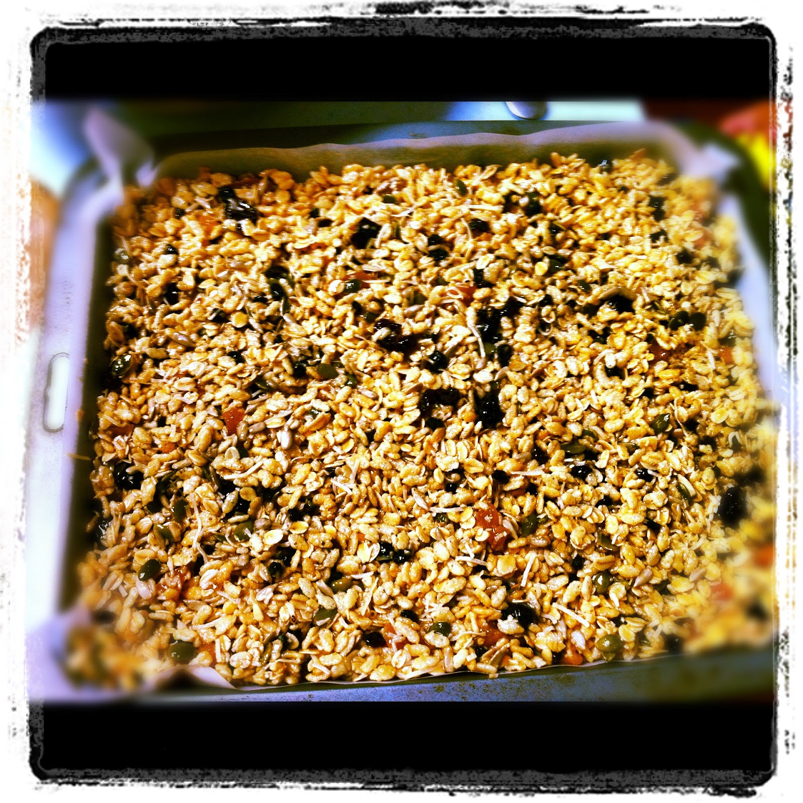 Sweetie Darling Healthy(ish) Muesli Slice {recipe}