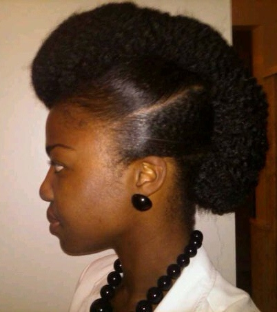Tutorial Twisted Frohawk W Pompadour Curlynikki Natural Hair Care