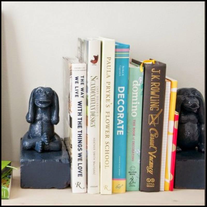 Dollar Store Crafter Lacquered Animal Bookends