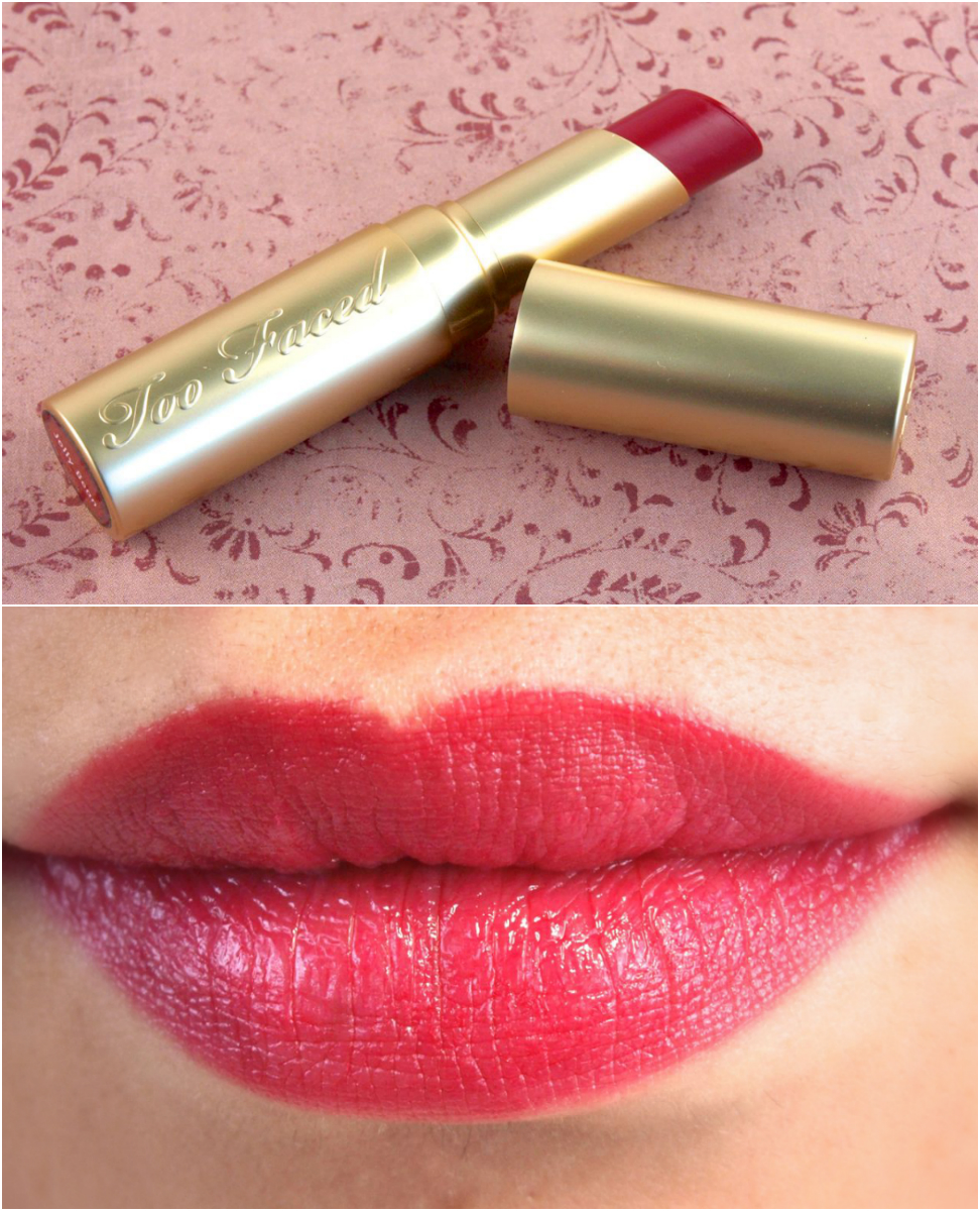 Too Faced La Creme Lip Cream Jelly Bean Review and Swatches