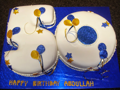 No.50 Birthday Cake