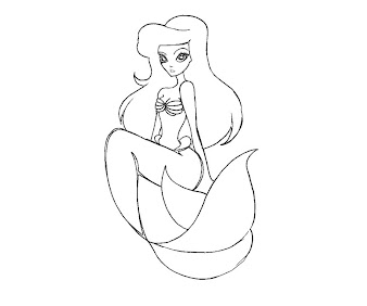 Ariel Coloring Pages Free Printable