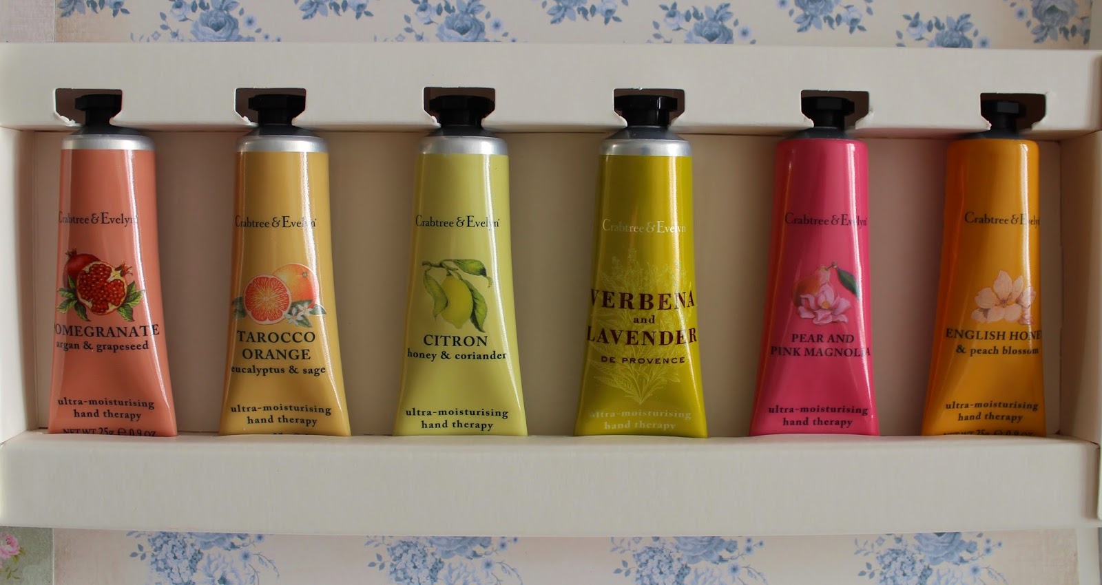 crabtree and evelyn hand cream set