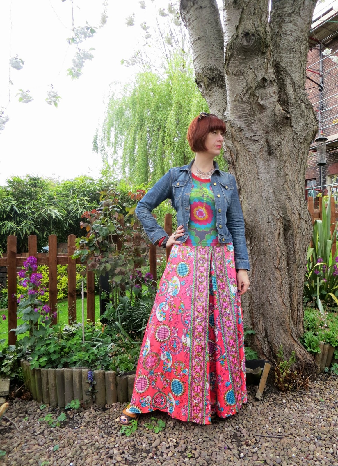 desigual maxi skirt