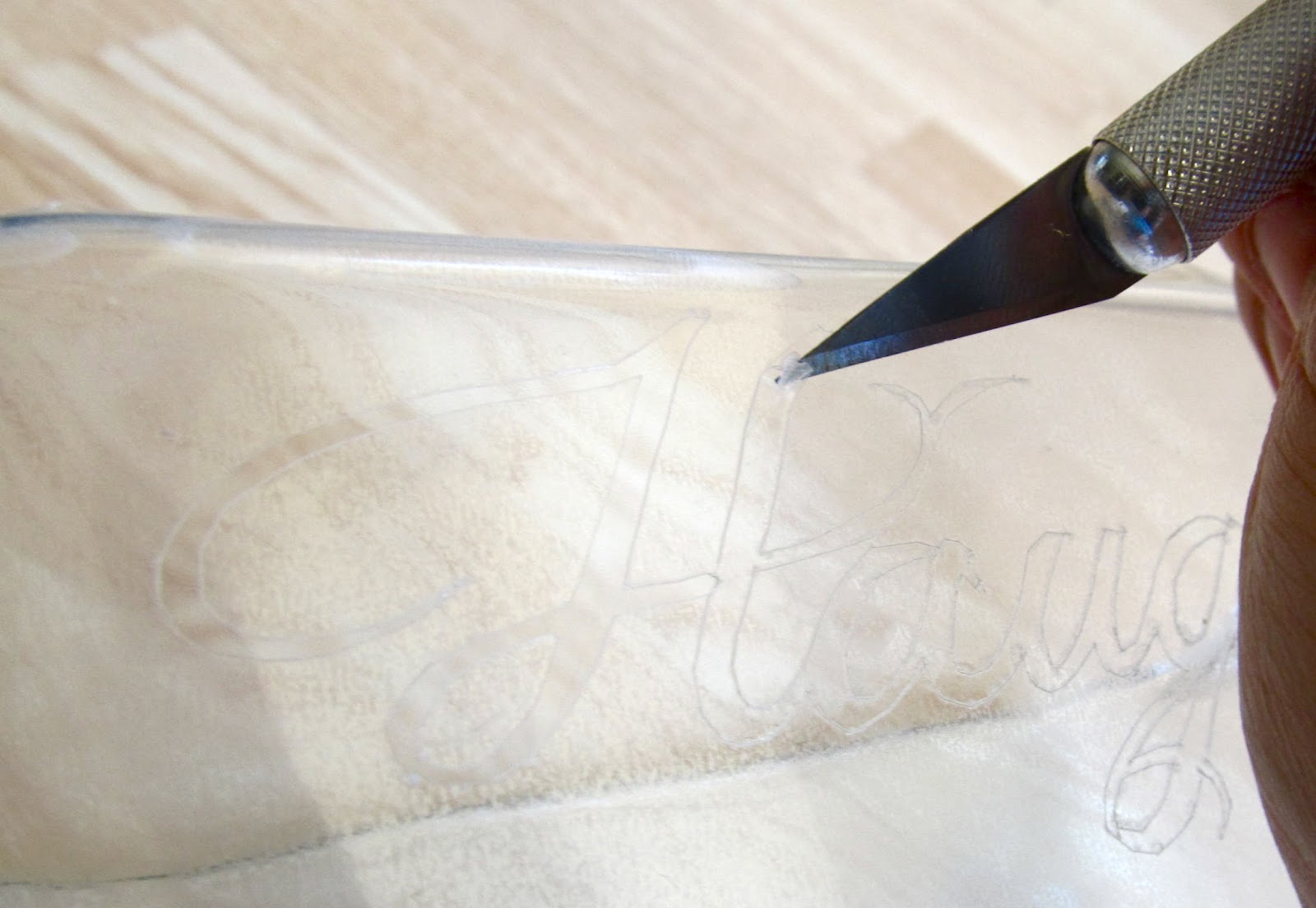 Keep Calm & DIY Glass Etching PhotoTutorial