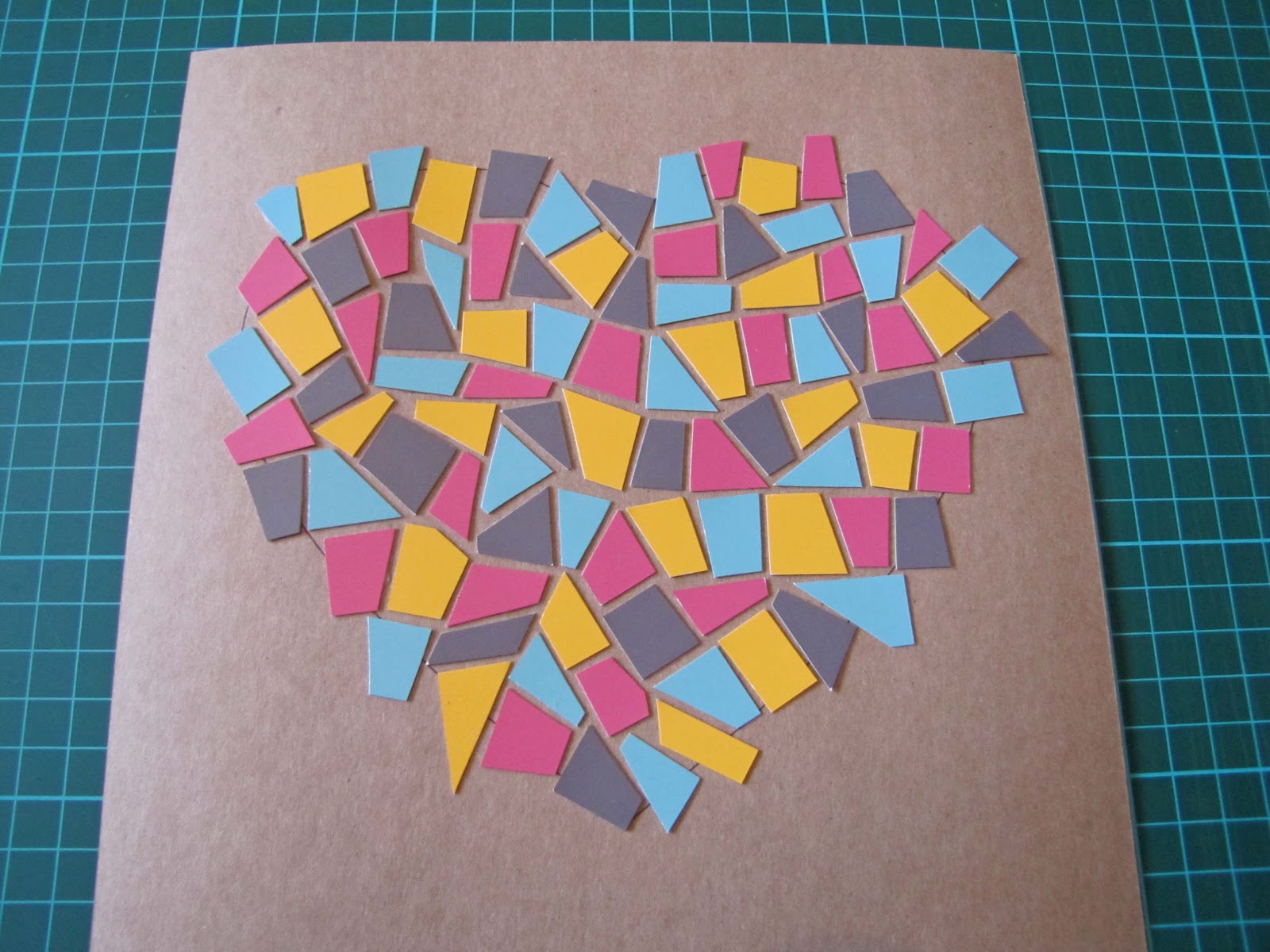 Confetti DIY Paint Chip Mosaic Artwork