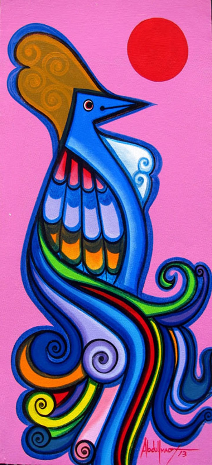 DEJEMOS QUE CORRA EL AIRE: SARIMANOK. PÁJARO MITOLÓGICO DE FILIPINAS