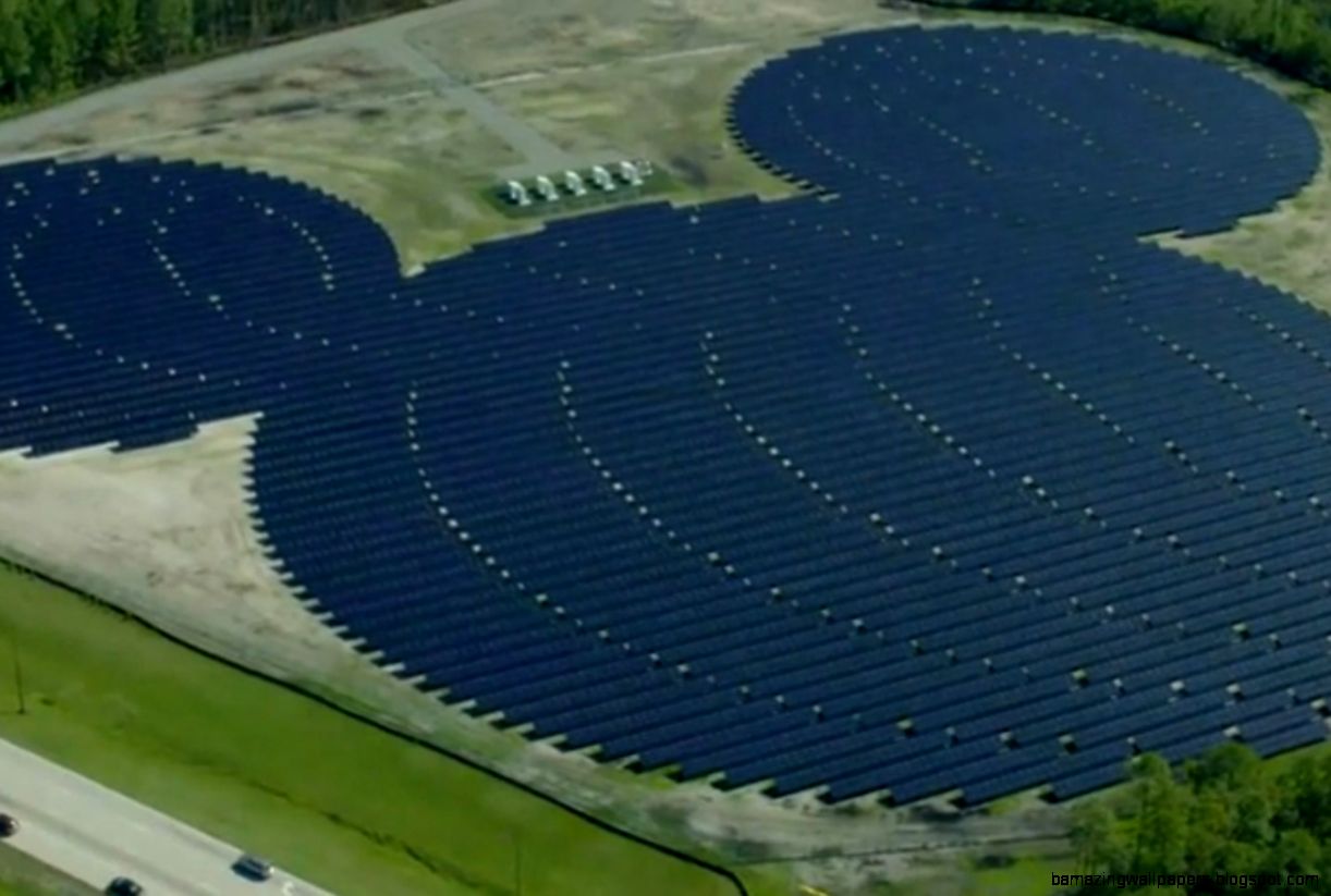 Disney World Installs On Brand Solar Panels in the Shape of Mouse Ears Disney World Installs On Brand Solar Panels in the Shape of Mouse Ears