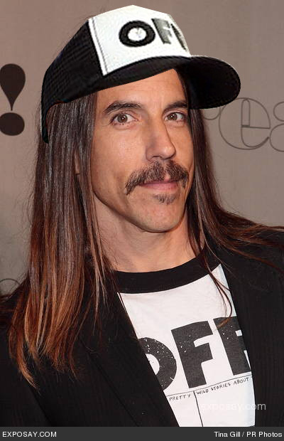 OFF! Hats on Every Singer Ever: Anthony Kiedis in an OFF! hat.