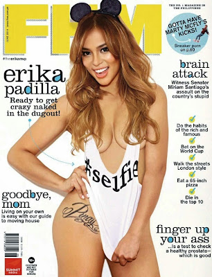 Erika Padilla FHM Philippines June 2014 Cover Girl