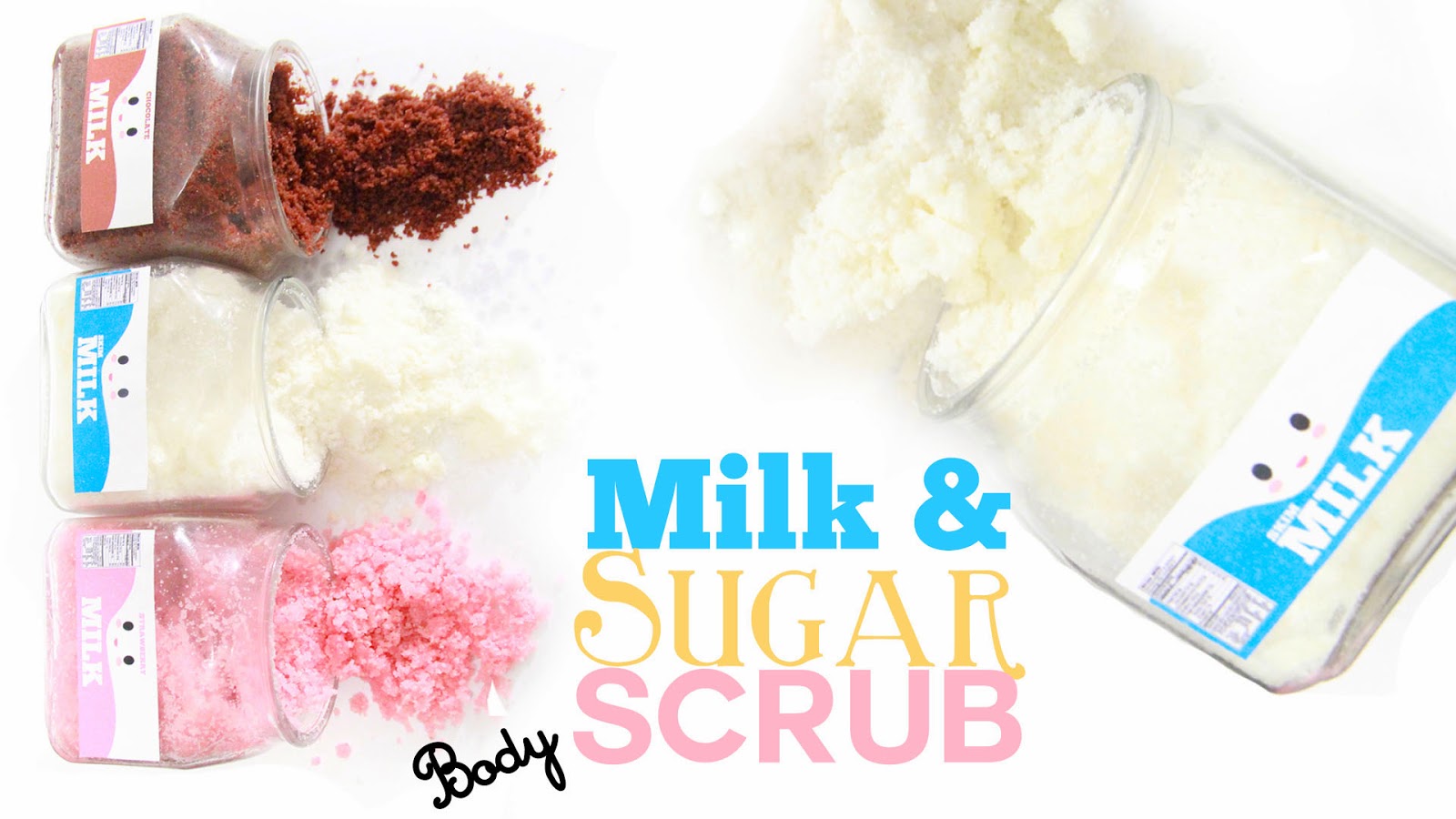 Toni Ellison Gift Idea Milk & Sugar Scrub Chocolate, Strawberry