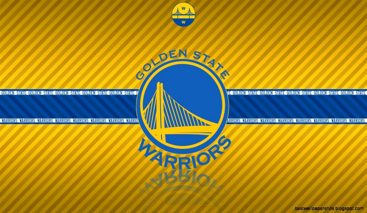 NBA Golden State Warriors team logo widescreen HD wallpaper NBA Golden State Warriors team logo widescreen HD wallpaper