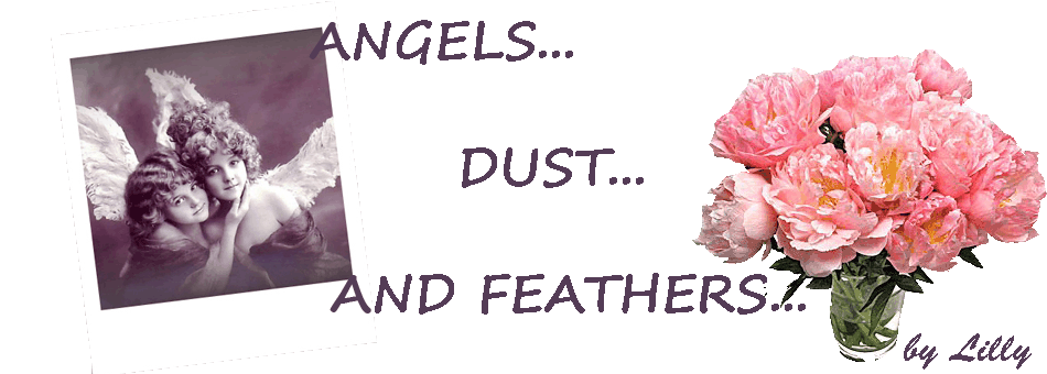 Angels... dust... and feathers...