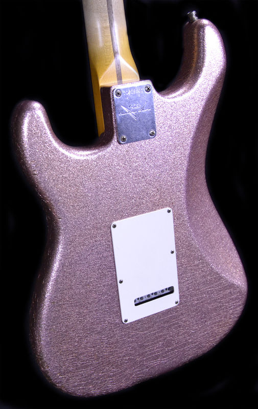 Fender Strat Masterbuilt Champagne Sparkle Friday Strat 246