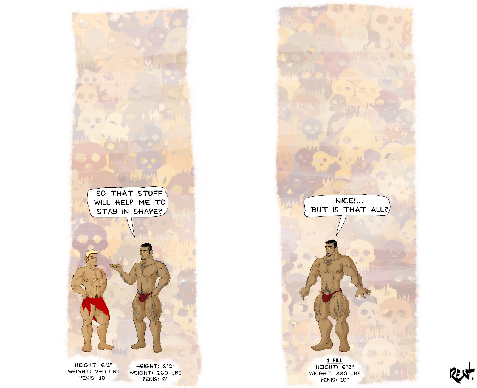 muscle gay porn comics