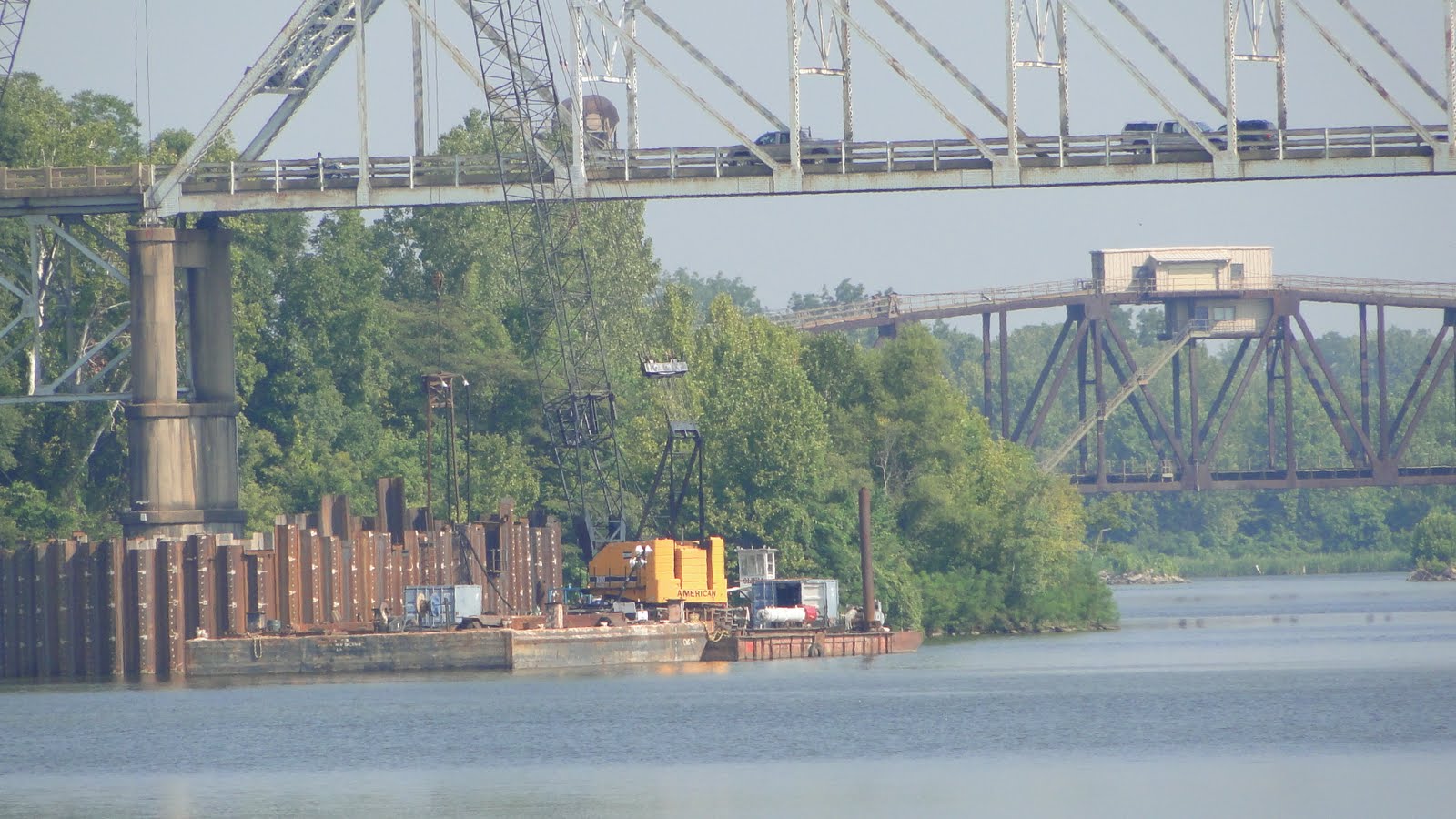 we saw that... last days of the o.k. allen bridge....2015©