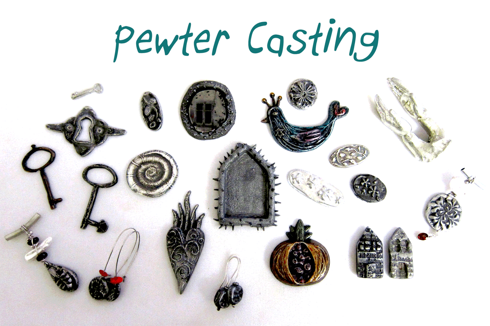 Christine Atkins Pewter Casting February 2012