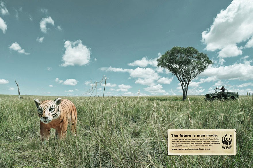 WWF: The Future Is Man Made - 33 Powerful Animal Ad Campaigns That Tell The Uncomfortable Truth WWF: The Future Is Man Made - 33 Powerful Animal Ad Campaigns That Tell The Uncomfortable Truth