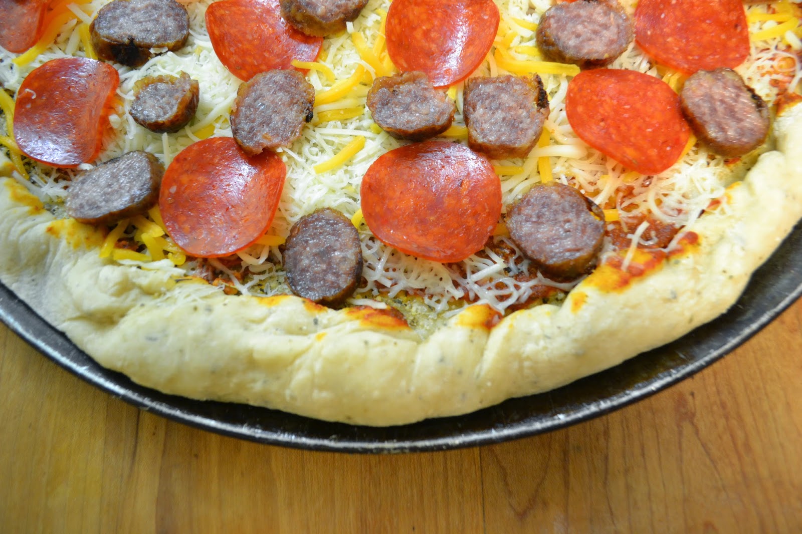 TIP GARDEN Bread Machine Garlic Bread Pizza Dough