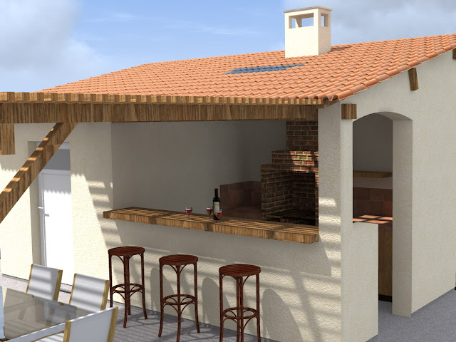 Pool House / Cuisine d\'été / Local piscine | Aménagements extérieurs ... Pool House / Cuisine d\'été / Local piscine | Aménagements extérieurs ...
