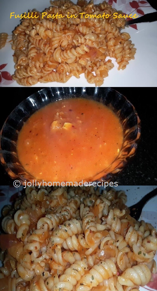 Fusilli Pasta in Tomato Sauce Recipe, Easy Pasta Recipes Homemade Recipes