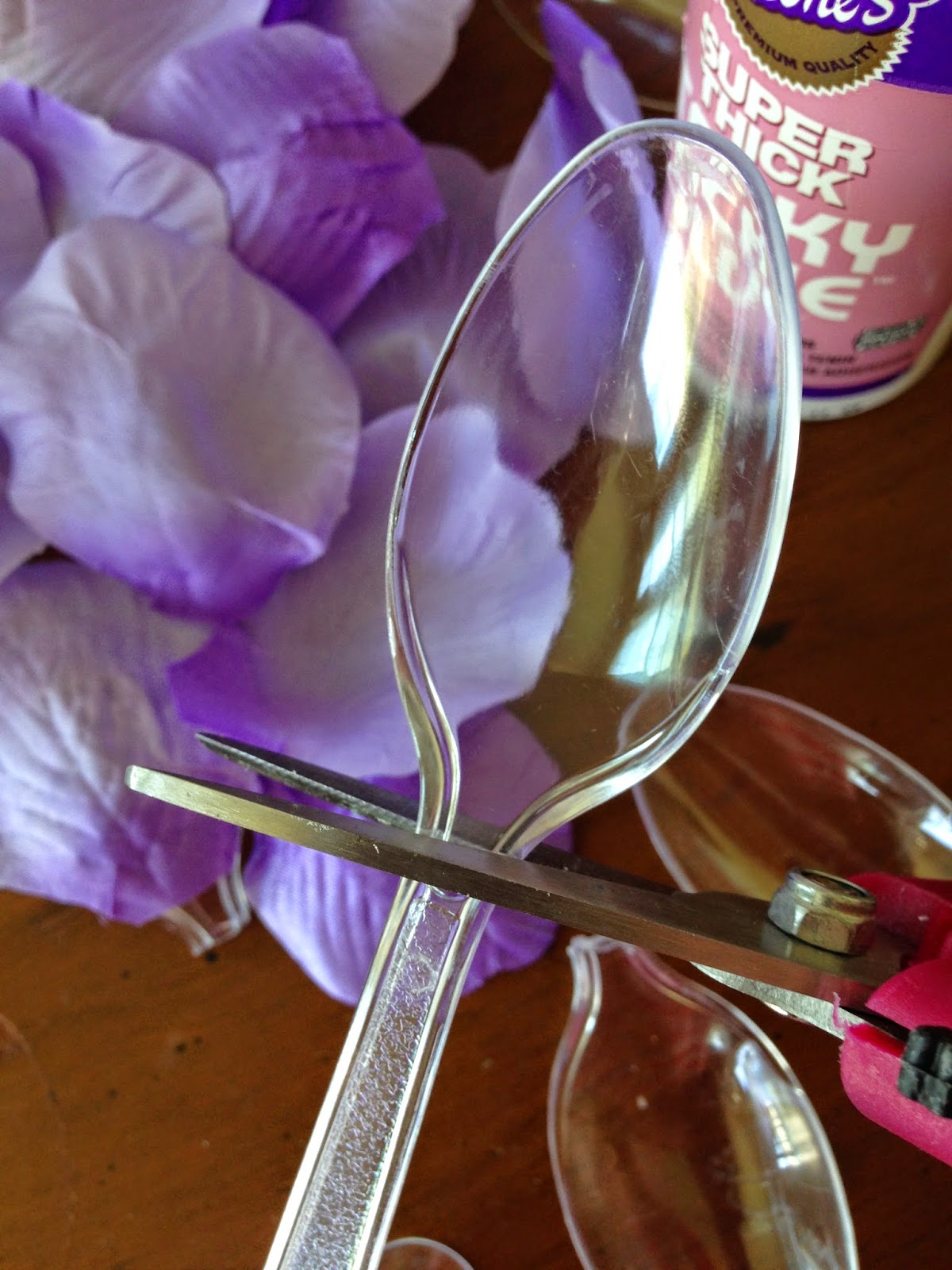 Purple Hues and Me Lilac Rose Petals Luminary